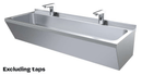 Ss servant dobbel 1200x425x165mm - for Storkjøkken - XL - Storkjøkken