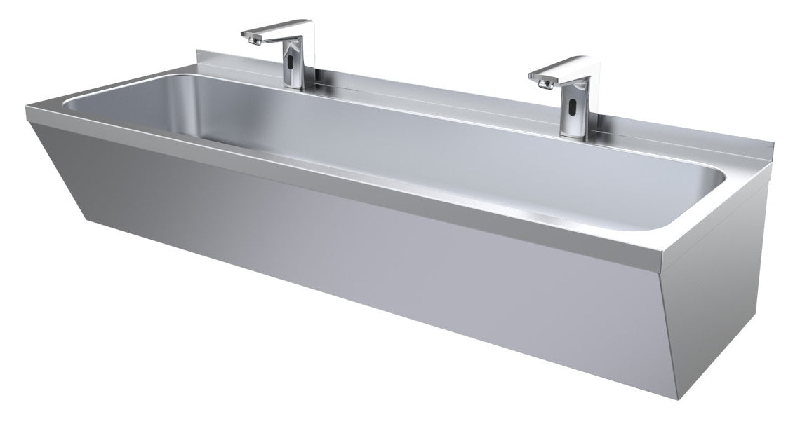 Ss servant dobbel 1200x425x165mm - for Storkjøkken - XL - Storkjøkken