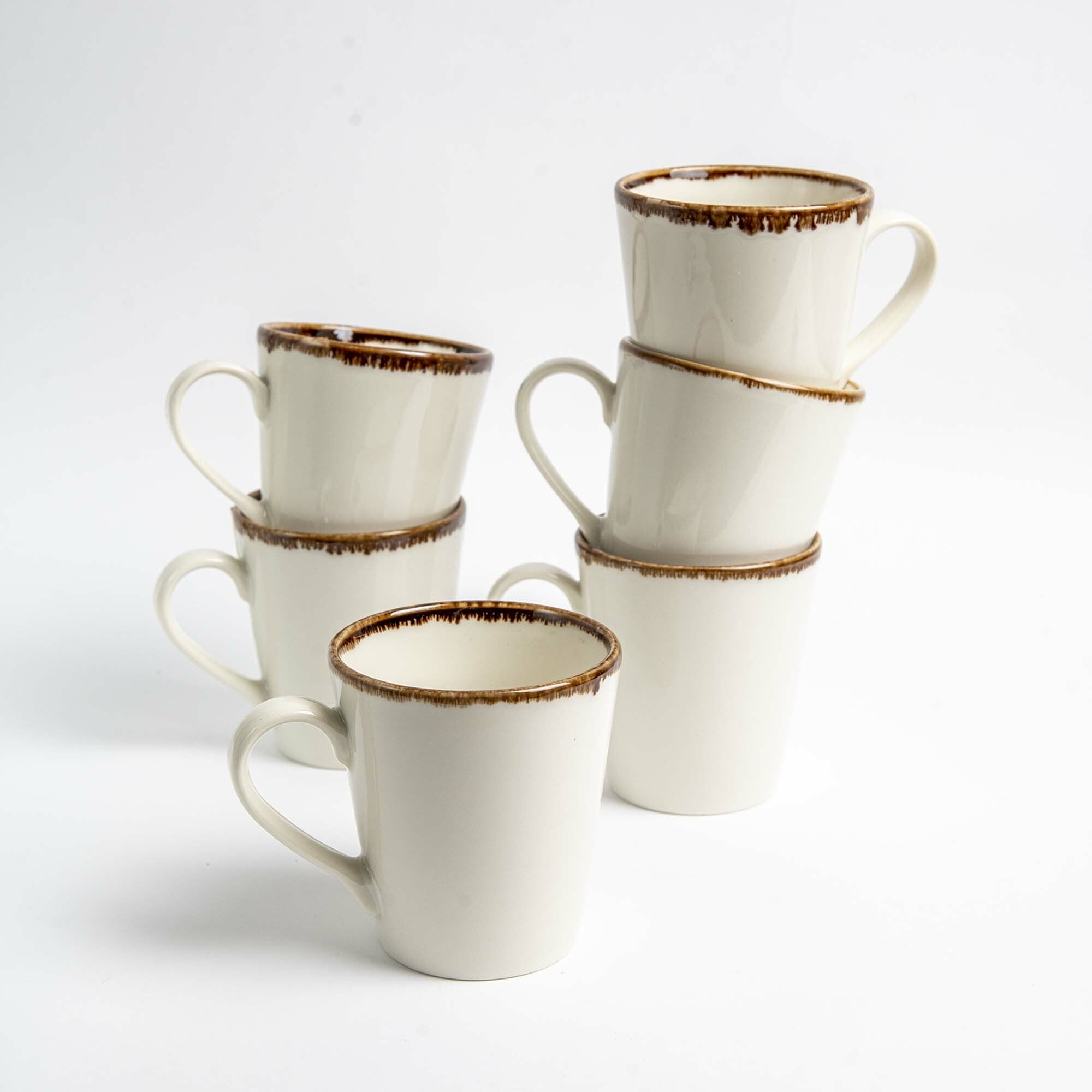 Stabelbar kaffekopp i vanilje, 200 ml, Min. kjøp: 6 - for Storkjøkken - XL - Storkjøkken