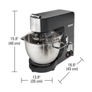 Stativmikser - 8 liter, 350 x 430 x (H) 400 mm - for Storkjøkken - XL - Storkjøkken