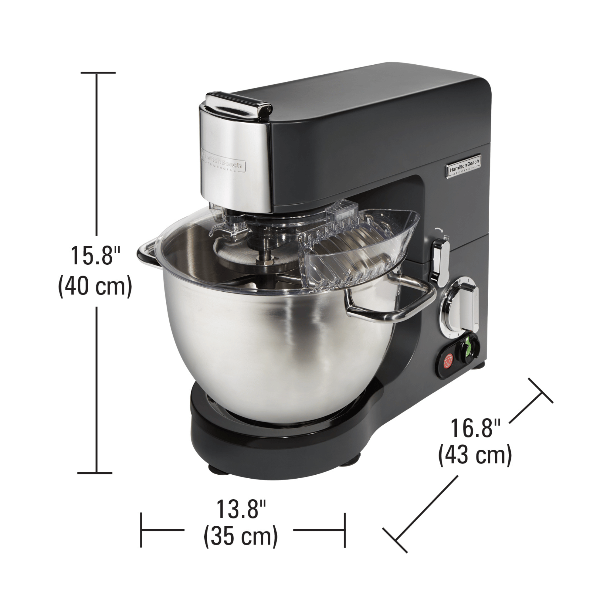 Stativmikser - 8 liter, 350 x 430 x (H) 400 mm - for Storkjøkken - XL - Storkjøkken