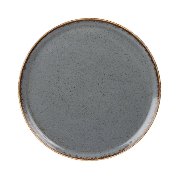 Steinformet pizzaplate, 280 mm, Min. kjøp: 6 - for Storkjøkken - XL - Storkjøkken