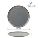 Steinformet pizzaplate, 320 mm, Min. kjøp: 6 - for Storkjøkken - XL - Storkjøkken