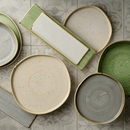 Steinstøpt bygg i hvitt porselensfat, 300x90mm, Min. kjøp: 6 - for Storkjøkken - XL - Storkjøkken