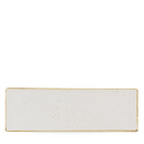 Steinstøpt byggfat i hvitt porselen, 320x110mm, Min. kjøp: 6 - for Storkjøkken - XL - Storkjøkken