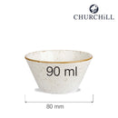 Steinstøpt byggsausform, 80 x (h) 40 mm, Min. kjøp: 6 - for Storkjøkken - XL - Storkjøkken