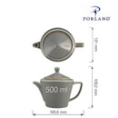 Steintekanne, 500 ml, Min. kjøp: 6 - for Storkjøkken - XL - Storkjøkken