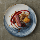 Stonecast Accents Blåbær trekantet tallerken, 229 mm, Min. kjøp: 1 - for Storkjøkken - XL - Storkjøkken