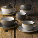 Stonecast Barley White cappuccinokopp, 227 ml, Min. kjøp: 6 - for Storkjøkken - XL - Storkjøkken