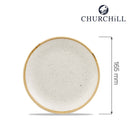 Stonecast Barley White kupétallerken, 165 mm, Min. kjøp: 6 - for Storkjøkken - XL - Storkjøkken