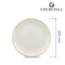 Stonecast Barley White kupétallerken, 324 mm, Min. kjøp: 6 - for Storkjøkken - XL - Storkjøkken