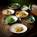 Stonecast Barley White økologisk tallerken med dyp kant, 200 mm, Min. kjøp: 6 - for Storkjøkken - XL - Storkjøkken