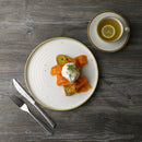 Stonecast Barley White økologisk tallerken med dyp kant, 200 mm, Min. kjøp: 6 - for Storkjøkken - XL - Storkjøkken