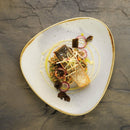 Stonecast Barley White økologisk tallerken med dyp kant, 230 mm, Min. kjøp: 6 - for Storkjøkken - XL - Storkjøkken