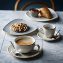 Stonecast Barley White trekantet tallerken, 229 mm, Min. kjøp: 6 - for Storkjøkken - XL - Storkjøkken