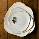 Stonecast Barley White trekantet tallerken, 265 mm, Min. kjøp: 6 - for Storkjøkken - XL - Storkjøkken