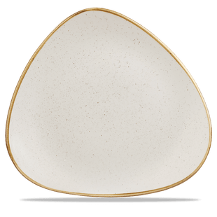 Stonecast Barley White trekantet tallerken, 311 mm, Min. kjøp: 6 - for Storkjøkken - XL - Storkjøkken