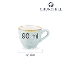 Stonecast Duck Egg espressokopp, 90 ml, Min. kjøp: 6 - for Storkjøkken - XL - Storkjøkken