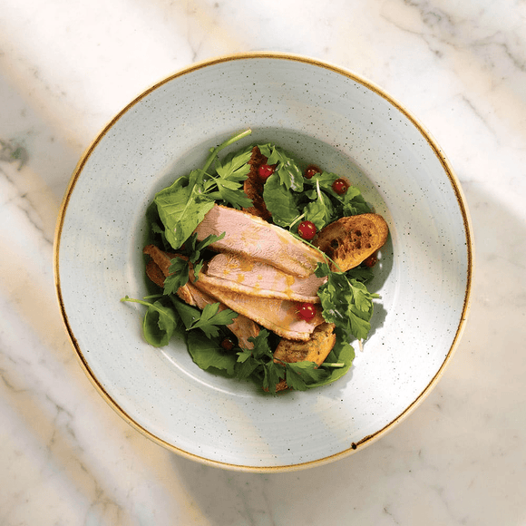 Stonecast Duck Egg Profile bolle med bred kant, 280 mm, Min. kjøp: 6 - for Storkjøkken - XL - Storkjøkken