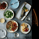 Stonecast Duck Egg rund sporplate, 210 mm, Min. kjøp: 6 - for Storkjøkken - XL - Storkjøkken