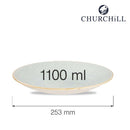 Stonecast Duck Egg rund sporskål, 253 mm, Min. kjøp: 6 - for Storkjøkken - XL - Storkjøkken