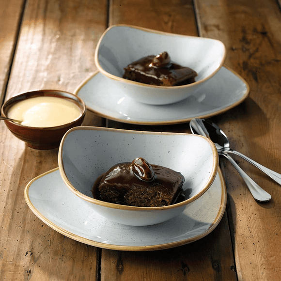 Stonecast Duck Egg trekantet bolle, 185 mm, Min. kjøp: 6 - for Storkjøkken - XL - Storkjøkken