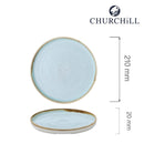 Stonecast Duck Egg veggplate, 210 mm, Min. kjøp: 6 - for Storkjøkken - XL - Storkjøkken