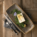 Stonecast grå avlang plate, 295 mm, Min. kjøp: 6 - for Storkjøkken - XL - Storkjøkken