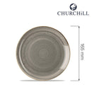 Stonecast Grå kupéplate, 165 mm, Min. kjøp: 6 - for Storkjøkken - XL - Storkjøkken