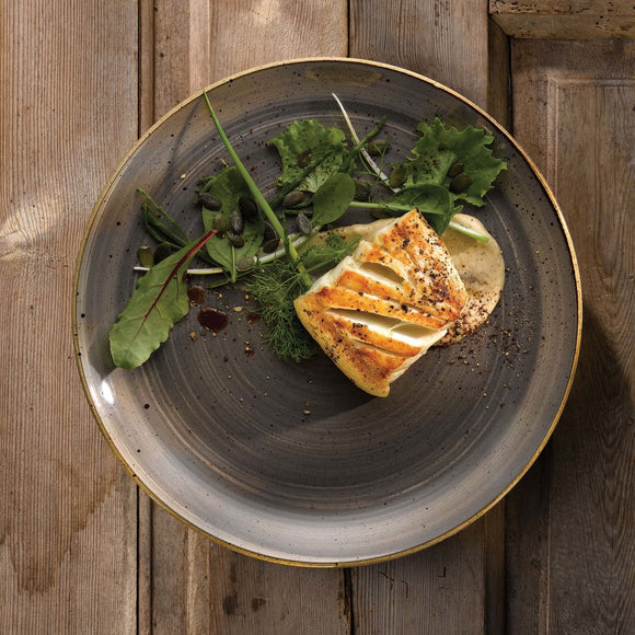 Stonecast Grå kuppeskål, 248 mm, Min. kjøp: 6 - for Storkjøkken - XL - Storkjøkken