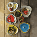 Stonecast Grå trekantet plate, 265 mm, Min. kjøp: 6 - for Storkjøkken - XL - Storkjøkken