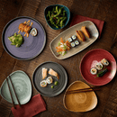 Stonecast Patina Iron Black bred kantbolle, 280 mm, Min. kjøp: 12 - for Storkjøkken - XL - Storkjøkken