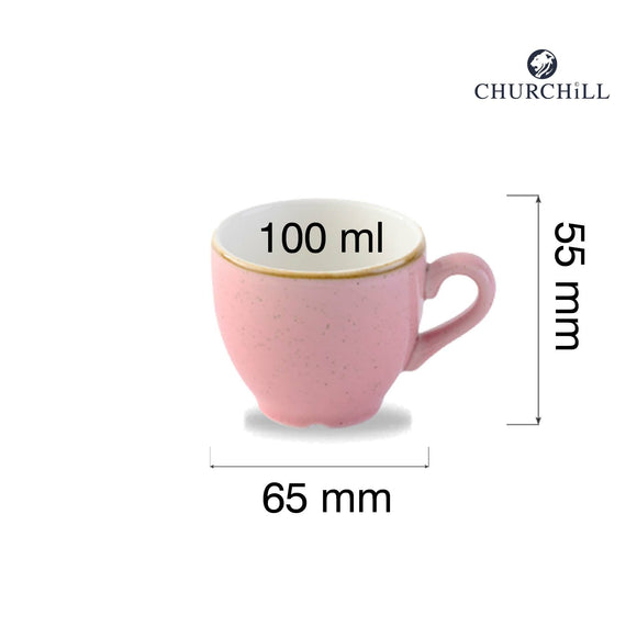 Stonecast Petal Pink espressokopp, 100 ml, Min. kjøp: 6 - for Storkjøkken - XL - Storkjøkken