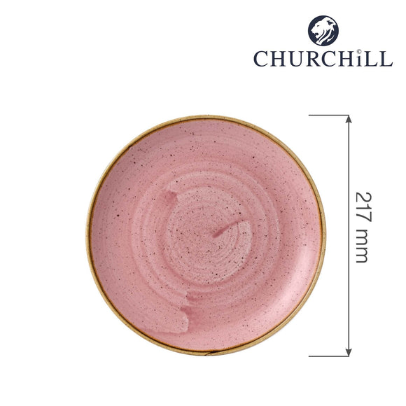 Stonecast Petal Pink kupétallerken, 217 mm, Min. kjøp: 6 - for Storkjøkken - XL - Storkjøkken