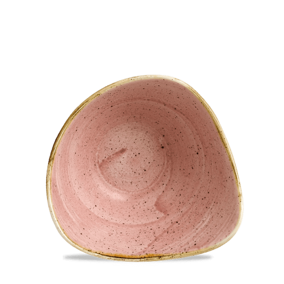 Stonecast Petal Pink trekantet skål, 153 mm, Min. kjøp: 6 - for Storkjøkken - XL - Storkjøkken