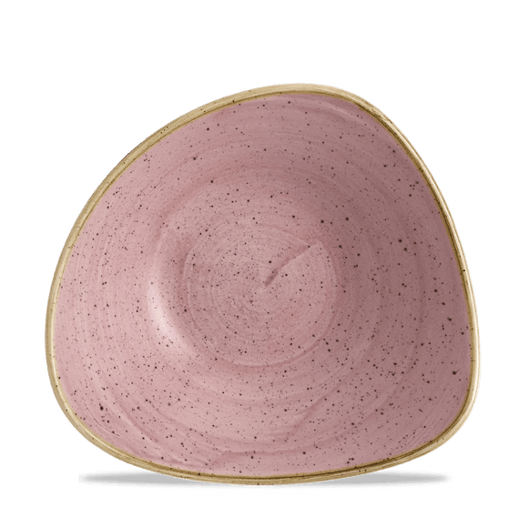 Stonecast Petal Pink trekantet skål, 235 mm, Min. kjøp: 6 - for Storkjøkken - XL - Storkjøkken