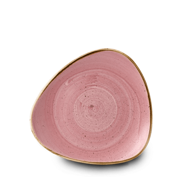 Stonecast Petal Pink trekantet tallerken, 229 mm, Min. kjøp: 6 - for Storkjøkken - XL - Storkjøkken