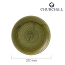 Stonecast Plume Green coupéplate, 217 mm - for Storkjøkken - XL - Storkjøkken