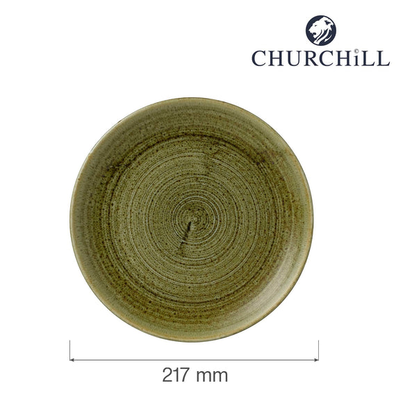 Stonecast Plume Green coupéplate, 217 mm - for Storkjøkken - XL - Storkjøkken