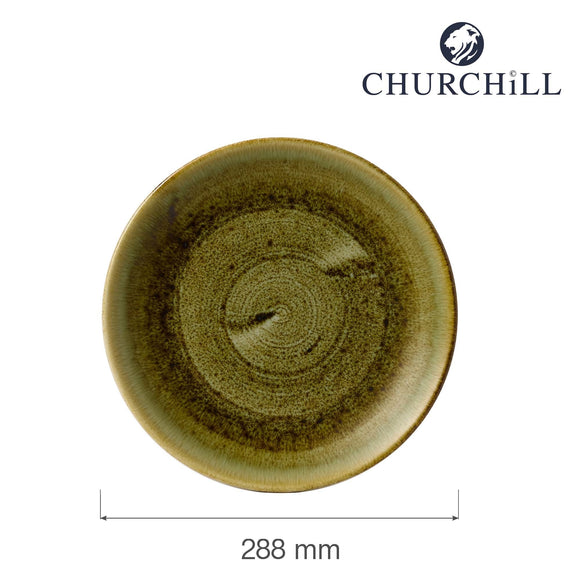 Stonecast Plume Green coupéplate, 288 mm - for Storkjøkken - XL - Storkjøkken