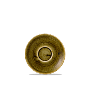 Stonecast Plume Grønn espresso - tallerken, 118 mm - for Storkjøkken - XL - Storkjøkken