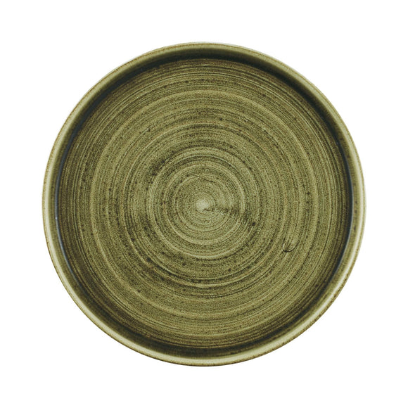 Stonecast Plume grønnvegget plate, 210 mm, Min. kjøp: 6 - for Storkjøkken - XL - Storkjøkken