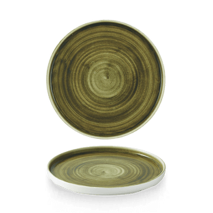 Stonecast Plume grønnvegget plate, 210 mm, Min. kjøp: 6 - for Storkjøkken - XL - Storkjøkken