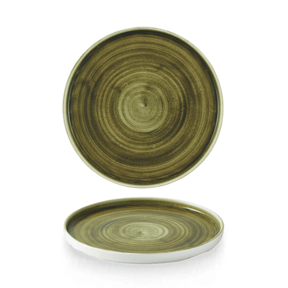 Stonecast Plume grønnvegget plate, 210 mm, Min. kjøp: 6 - for Storkjøkken - XL - Storkjøkken