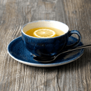 Stonecast Plume Ultramarin cappuccinokopp, 227 ml - for Storkjøkken - XL - Storkjøkken