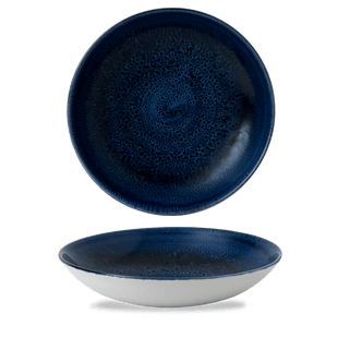 Stonecast Plume Ultramarin coupé - skål, 248 mm - for Storkjøkken - XL - Storkjøkken