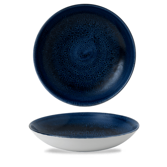 Stonecast Plume Ultramarin coupé - skål, 248 mm - for Storkjøkken - XL - Storkjøkken