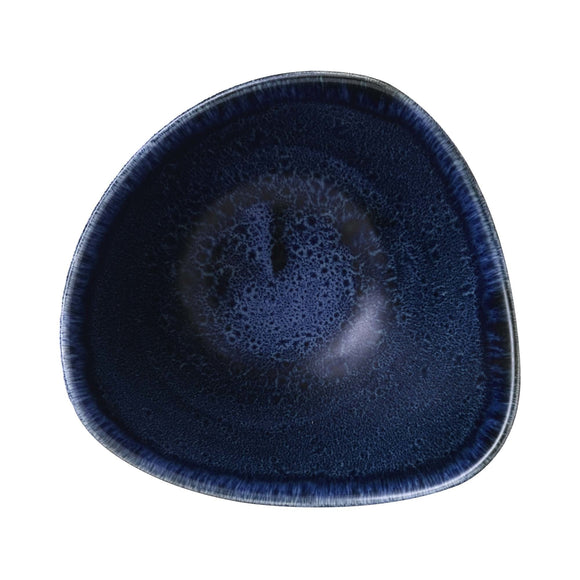 Stonecast Plume ultramarin trekantet skål, 153 mm, Min. kjøp: 12 - for Storkjøkken - XL - Storkjøkken