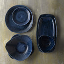 Stonecast Plume ultramarin trekantet skål, 235 mm, Min. kjøp: 12 - for Storkjøkken - XL - Storkjøkken