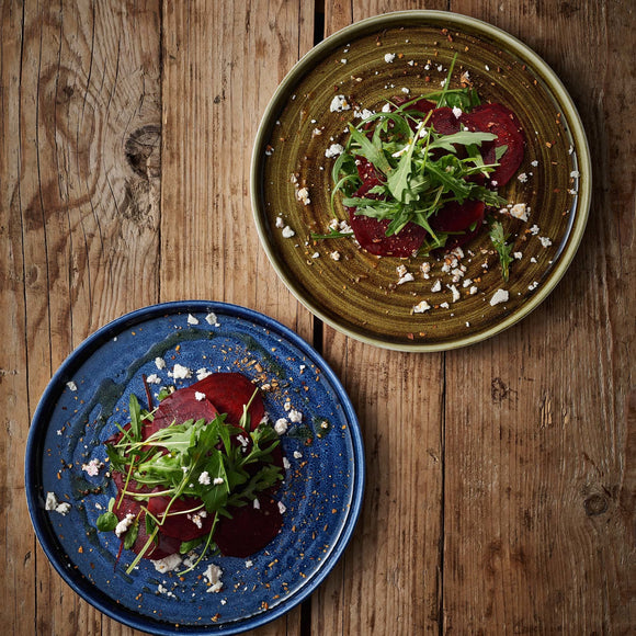 Stonecast Plume ultramarin veggplate, 210 mm, Min. kjøp: 6 - for Storkjøkken - XL - Storkjøkken